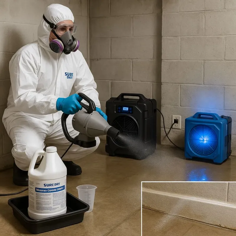 Sanitization and Odor Removal process in Cana, VA