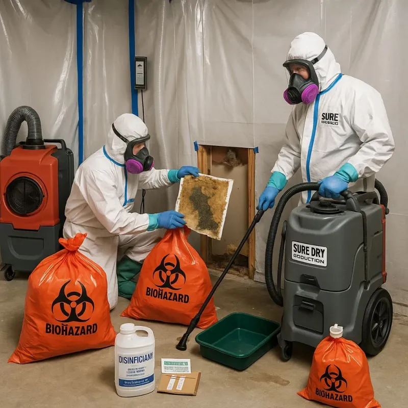 Contaminated Water Handling Protocols process in Cana, VA