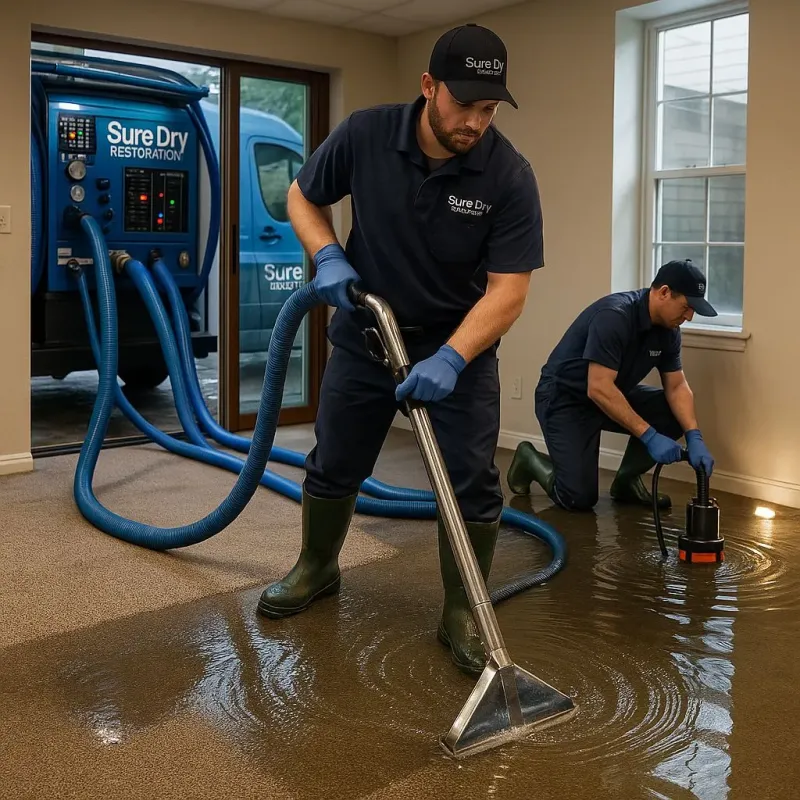 Water Extraction and Removal process in Cana, VA